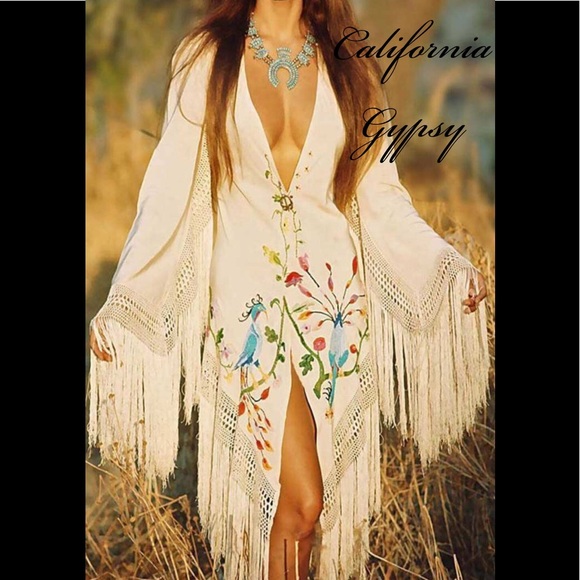NO BRAND Dresses & Skirts - RESTOCKING🎉Hippie Coachella festival kimono dress